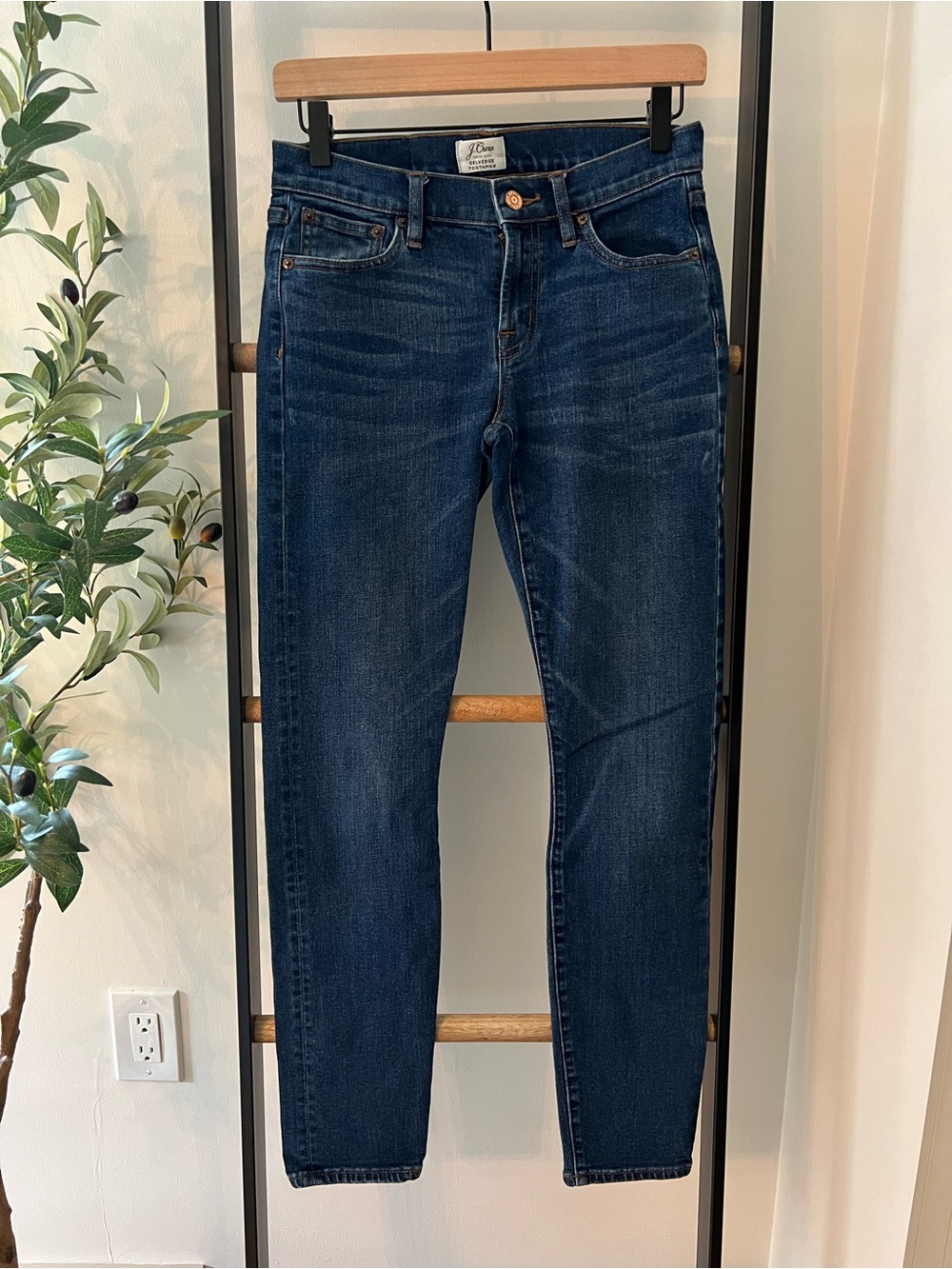 J.Crew Selvedge Toothpick Denim Jeans